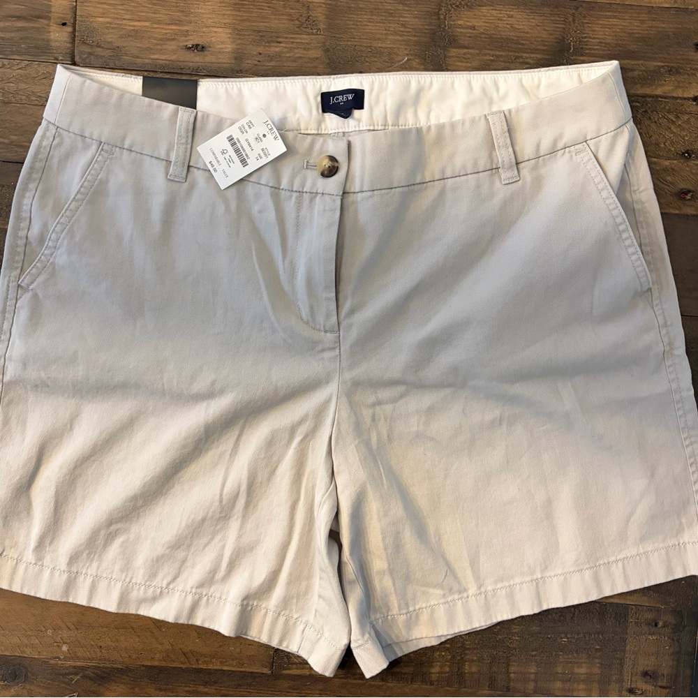 NWT J. Crew Women's Light Grey Shorts